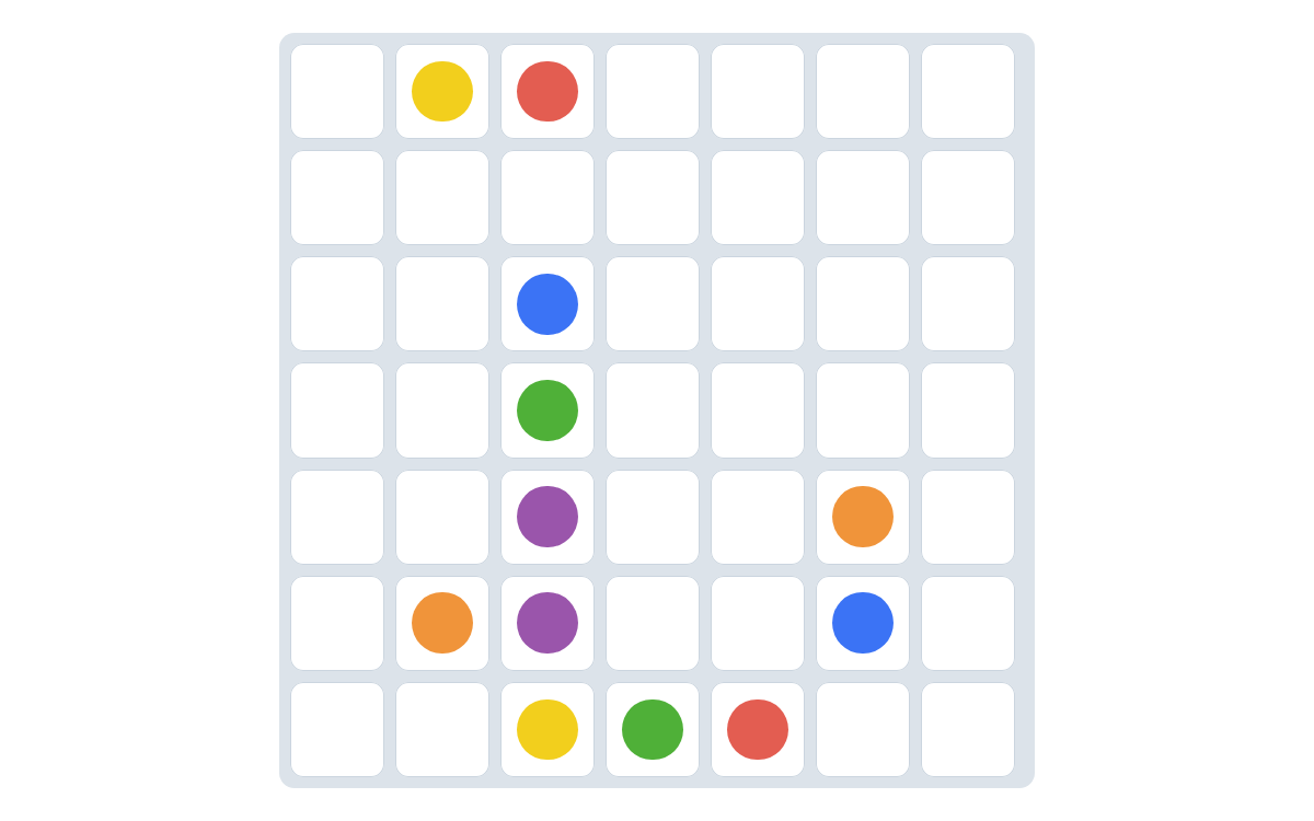 Example from the Colour Path Test